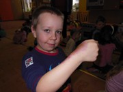 Malování na dřevěné magnetky